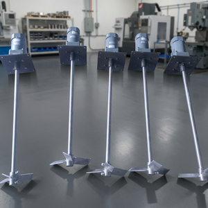 Industrial Stainless Steel Electric Agitator Mixer with Propeller Shaft Motor for Chemical Liquid Blending and Tank Mixing - Product Image 6