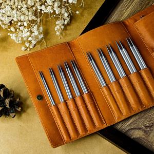 Lotus Yarns Premium Acero inoxidable PAMIR 5 "Juego <span class=keywords><strong>de</strong></span> <span class=keywords><strong>agujas</strong></span> <span class=keywords><strong>de</strong></span> tejer <span class=keywords><strong>circulares</strong></span> <span class=keywords><strong>intercambiables</strong></span> 10 pares <span class=keywords><strong>de</strong></span> <span class=keywords><strong>agujas</strong></span> Tis Light Smooth - Product Image 2