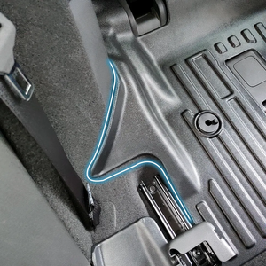 Tapis de sol de pied de voiture de luxe de vente chaude 5D tapis de voiture <span class=keywords><strong>TPE</strong></span> personnalisé pour Ford everest 2015-2021 - Product Image 4