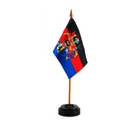 Xiangying — drapeau de Table, 4x6 pouces, Mini impression personnalisée, pas cher, avec Stand et socle