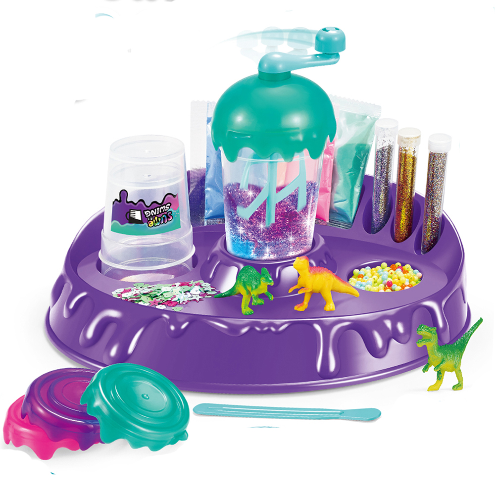 Набор нетоксичной волшебной кристаллической глины для детей, инструмент «сделай сам», набор для встряхивания слизи, Детская обучающая игрушка, сделай сам