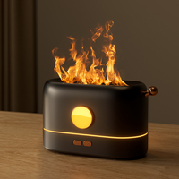 Humidificateur d'aromathérapie à flamme forte Portable 250ml Nano humidificateur d'air diffuseur d'arôme d'huile essentielle pour voiture à la maison