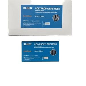 Malla Quirúrgica de Polipropileno Estéril para Reparación de Hernias, Malla Quirúrgica para Reparación de Hernias Inguinales y Ventrales - Product Image 1