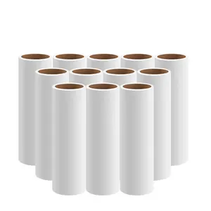 Wholesale roll paper lint roller replace core glue hair clothes dust removal tape adhesive cleaning