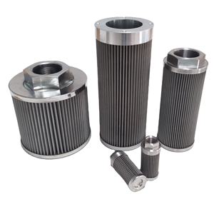 Elemen Filter Hisap Hidrolik <span class=keywords><strong>WU</strong></span>-400x80F-<span class=keywords><strong>J</strong></span> Kawat Jaring 80 Mikron Elemen Filter Flens - Product Image 2