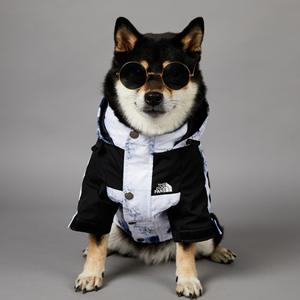 S-5XL 사용자 정의 큰 개 옷 럭셔리 겨울 개 의류 애완 동물 의류 후드 재킷 도매 대형 개 의류 하드 쉘 재킷 - Product Image 2