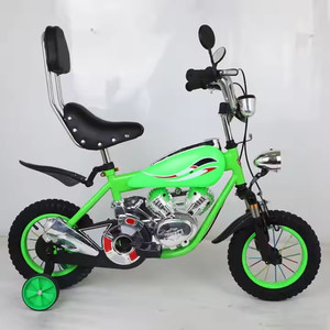OEM 12 14 16 18 Inch Motorcycle Kids Cycle Boys Children Bicycle for 4-12 Years <strong>Old</strong> Kids with Backrest and <strong>Light</strong> - Product Image 5