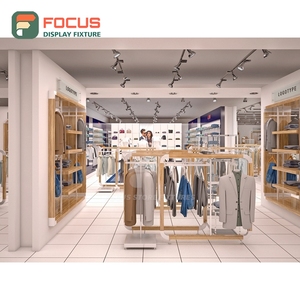 Customized Boutique Store Aluminum Store Fittings Project Contractor Chain Clothing Store - Product Image 4