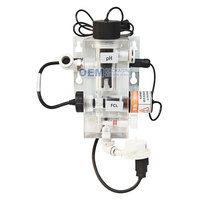Module industriel en ligne de détection de chlore résiduel à pression constante RS485 eau potable PH pour test débit de piscine