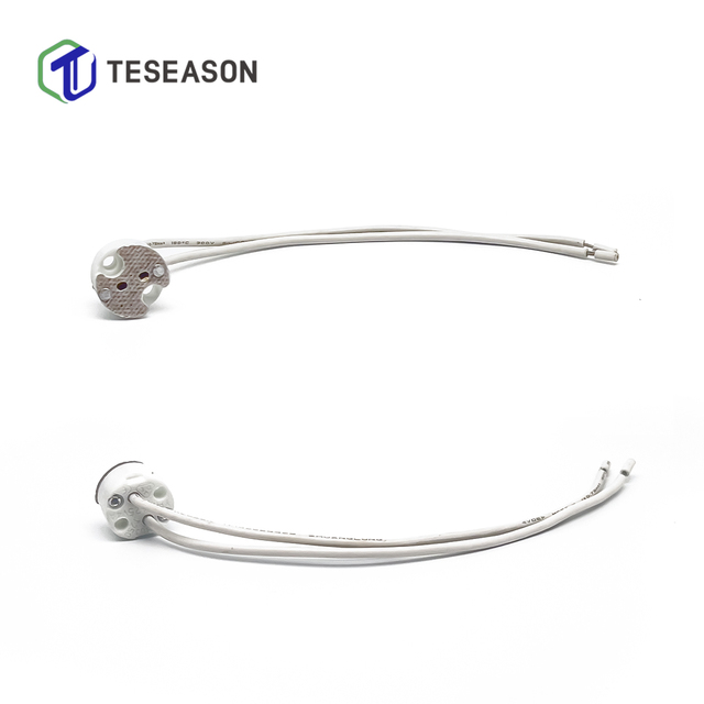 GU5.3 Light Bulb Connector 0.75 Line Wire Length 15cm VDE GU53 Waterproof Downlight Lamp Holder GU5.3 Low Voltage Lampholder