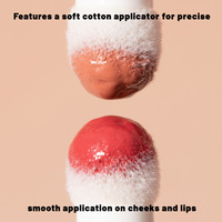 Stylo blush liquide hautement pigmenté et facile à estomper avec applicateur en éponge, nouveau 2026 pour la vente en gros, logo personnalisé
