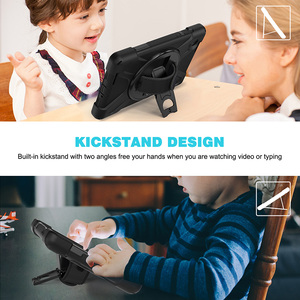 Cho Lenovo M8 4th Gen 2024 tb301xu Bumper Silicone ổn định mạnh mẽ xử lý vành đai Grip cứng Rugged trường hợp - Product Image 5