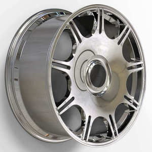 Rines Cromados 5x130 6x139.7 8x170 con Desplazamiento Negativo de 18 19 20 21 Pulgadas, Rines Cromados Plateados 24x14 para <span class=keywords><strong>Cadillac</strong></span> <span class=keywords><strong>DeVille</strong></span> 1997 - Product Image 2