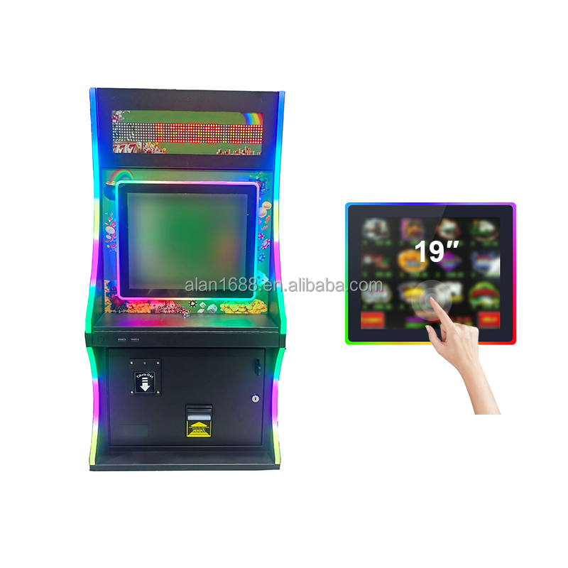 Cabinet de jeu 19 pouces + Moniteur