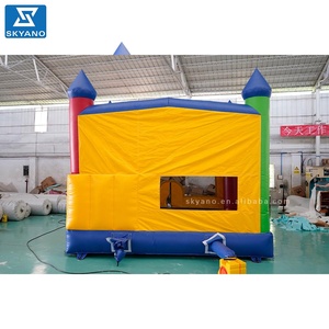 Château plein d'entrain gonflable de maison sautant le videur sautant de château avec la glissière à l'intérieur pour des enfants - Product Image 5