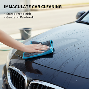 Autoerizo 50x40cm 400GSM Chiffons en fibre de carbone <span class=keywords><strong>sans</strong></span> verre, chiffons en microfibre de carbone <span class=keywords><strong>pour</strong></span> le nettoyage des fenêtres, fibre de carbone - Product Image 6