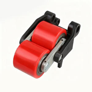 Rodízios de Ferro Fundido de Alta Resistência com Rodas de PU para Carrinho de Palete e Empilhadeiras Rodas Manuais para Palete - Product Image 1