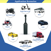 Traceur GPS GSM 2G en temps réel avec coupure moteur et positionnement global pour voiture et moto