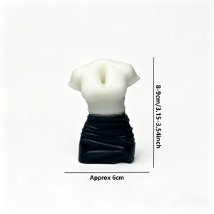 Vente <span class=keywords><strong>en</strong></span> gros de sculptures de corps <span class=keywords><strong>en</strong></span> obsidienne et <span class=keywords><strong>jade</strong></span> blanc de style moderne de 8-9 cm pour la décoration de bureau à domicile et les cadeaux de vacances - Product Image 3