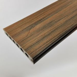 Phong cách Châu Âu 3D embossment WPC nhựa bên ngoài decking sàn gỗ ngoài trời <span class=keywords><strong>Composite</strong></span> chải kỹ thuật bền keo gỗ - Product Image 1