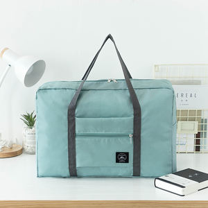 מותאם אישית באיכות גבוהה התעופה מתקפל רך גדול קיבולת כבד החובה עמיד למים מתקפל תיק נסיעות אחסון מזוודות תיק - Product Image 1
