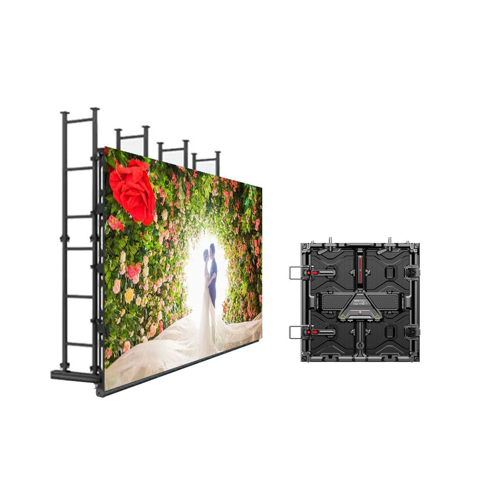 Function Party Screen Led Display Screen Party Wedding Stage Background P1.56 P3.91 7680hz ...
