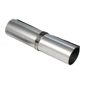 Tuyau en titane de <span class=keywords><strong>cheminée</strong></span> de poêle en titane/acier inoxydable enroulable extérieur d'usine pour le camping <span class=keywords><strong>conduit</strong></span> ultraléger avec anneaux fo - Product Image 1