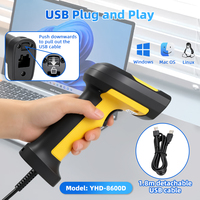 Venta Directa de Fábrica, Lector de Códigos QR Industrial IP54, Carcasa Resistente y Duradera, Escáner de Códigos de Barras 2D CMOS