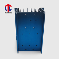 Boîtier en aluminium extrudé pour projet électrique, boîtier électronique, profil de radiateur en alliage d'aluminium