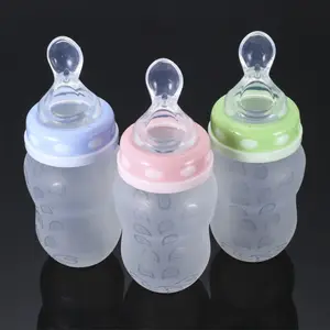 Baby accessories china suppliers with good price silicone squeeze baby feeder for kids feeding
