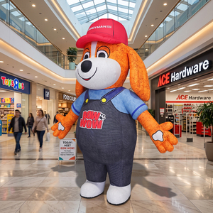 Costume de Mascotte Publicitaire Amusant pour Fête, Costume Gonflable de Chien Animal, Personnage de Dessin Animé Personnalisé, Vêtements de Mascottes - Product Image 1