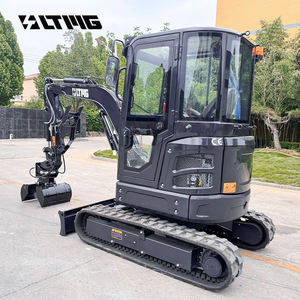 Excavadora de tamaño mediano LTMG 3,5 toneladas 3.5ton 4ton 5ton 6ton <span class=keywords><strong>6.5ton</strong></span> 7.5ton Excavadora de pluma oscilante con cabina cerrada - Product Image 4