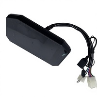 Layar Speedometer TFT 48V 60V 72V 96V 108V Dengan ONE-LIN dan CAN-BUS untuk Sepeda Listrik, Skuter, dan Motor