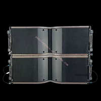 Système de sonorisation professionnel Power Audio KA208 V1.0, enceintes line array à double haut-parleur de 8 pouces, kit complet, passif, métal