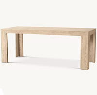 Bureau d'ordinateur ergonomique rectangulaire en chêne américain avec tiroir, idéal pour le télétravail et la maison, personnalisable