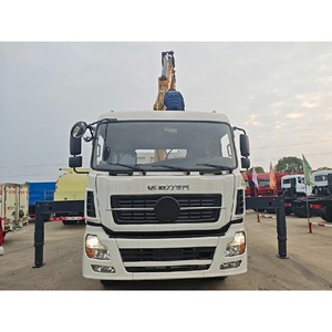 รถบรรทุกติดเครนไฮดรอลิกแบบแขนยืดหยุ่นพร้อมอุปกรณ์จับไม้ซุงและอิฐ - Product Image 4