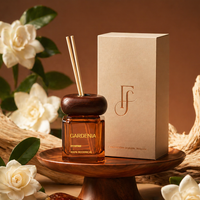 Diffuseur à bâtonnets 100 ml – Coffret de luxe pour parfumer la maison avec boîtes d'emballage – Désodorisant d'ambiance pour salle de bain, chambre et toilettes