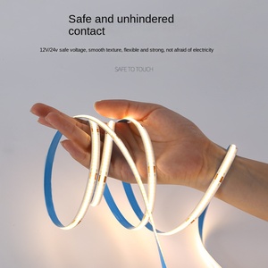 Haute densité alimenté par USB adressable DC12V 24V 450leds/m cob led bande bande flexible cob led bande lumineuse pour la décoration intérieure - Product Image 6