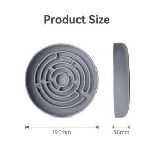 Personalizzabile lento alimentazione cane e <span class=keywords><strong>gatto</strong></span> piatto portatile ed elegante in Silicone piatti cena per animali domestici per <span class=keywords><strong>bere</strong></span> e mangiare cibo - Product Image 1