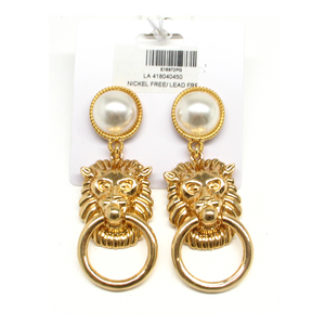 ต่างหูขายส่ง แฟชั่นทันสมัยสำหรับผู้หญิง ชุบทอง 24K เครื่องประดับ - Product Image 1