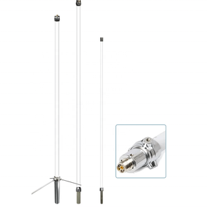 เสาอากาศฐาน F23 F23H Diamonds สำหรับสถานีวิทยุ VHF 144-174MHz เสาอากาศไฟเบอร์กลาส เสาอากาศขยายสัญญาณสำหรับอุปกรณ์ไร้สาย - Product Image 3