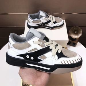 Luxury Designer <b>Men</b> Shoes High Quality <b>Leather</b> <b>Men's</b> Flat Skateboard Casual Shoes Wholesale Sports <b>Trainers</b> Walking Style Shoes - Product Image 1