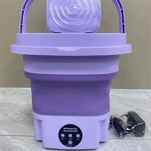 Venta caliente de alta calidad 9L <span class=keywords><strong>Mini</strong></span> lavadora automática portátil con coche de secado integrado para uso doméstico - Product Image 6