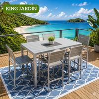 Chaise de bar empilable en rotin et bois de style français pour extérieur, mobilier de salon de café, chaise de bistrot de jardin Parisien pour café et restaurant