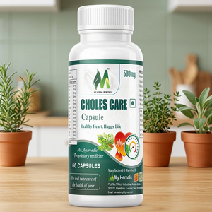 Cápsulas de Extracto Poliherbálico Choles Care, Polvo Botánico a Base de Plantas 500mg, 60 Unidades, Suplemento Herbal a Granel, OEM, Marca Privada - Product Image 1