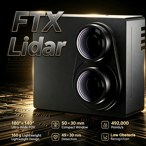 Hesai FTX Compact 180 °   Capteur LiDAR pour robot de livraison du dernier kilomètre et RoboVan - Product Image 1