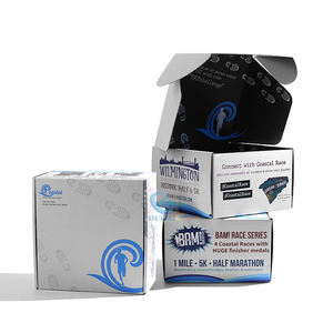 Boîte en <span class=keywords><strong>carton</strong></span> ondulé recyclé certifiée FSC, boîte d'expédition personnalisée, <span class=keywords><strong>colis</strong></span> et boîte postale <span class=keywords><strong>pour</strong></span> la promotion d'entreprise, emballage de courrier - Product Image 2