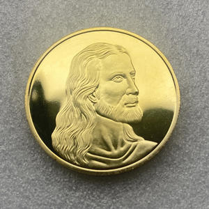 Dernière Cène Douze Apôtres Pièce Commémorative Médaillon Plaqué Or Plaqué Argent Badges Usine Direct Nouvel An Ange - Product Image 5