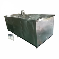 Machine à briques de glace industrielle de 1 tonne pour refroidir l'environnement, machine à glace en briques, blocs de glace frais pour fruits et fruits de mer