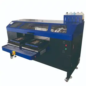 Stampante DTG Flatbled di grande formato i3200 testina di stampa macchina da stampa per t-shirt in tessuto di cotone